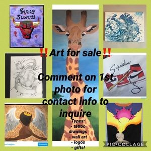ART FOR SALE - MSG FOR INQUIRES